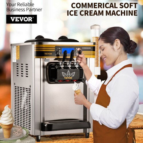 Vevor Professionelle Maschine Eiscreme 2.35kW S2230LHR2220V933VV2