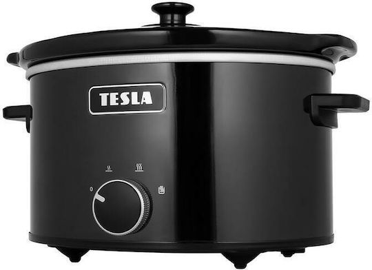 Tesla SlowCook S350 Бавно Готвещ Уред 200W с Капацитет 3.5л Черен