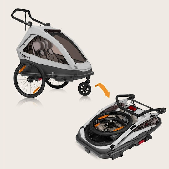 Lionelo Cama Καρότσι Μωρού Gray Graphite