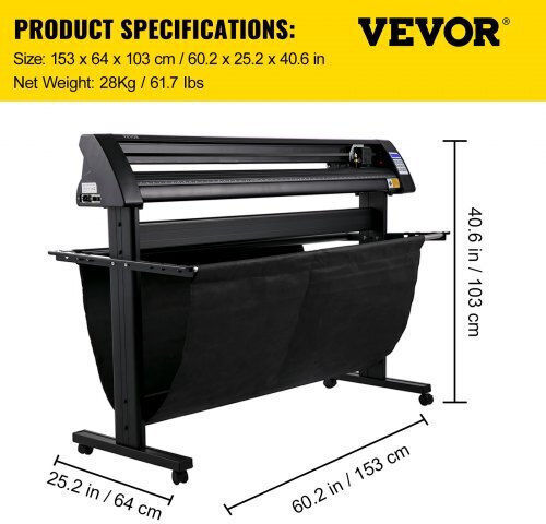 Vevor Vinyl Cutter 1350mm LED Screen Optical Eye Kzjrjbzddzjoctpjbv2