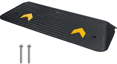 Vevor Upgraded Rubber Ramp 1.5" Anti-Slip for Carts & Scooters Xblypdgb1433xbge1v0