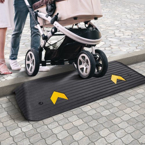 Vevor Upgraded Rubber Ramp 1.5" Anti-Slip for Carts & Scooters Xblypdgb1433xbge1v0