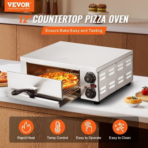 Vevor Electric Cuptor de Pizza 1.5kW