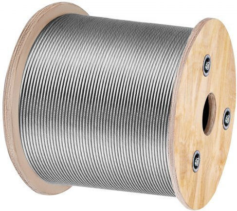 Vevor T316 Stainless Steel Cable 1/8" 7x7 500ft Railings & Balconies 316gss7x700000001v0