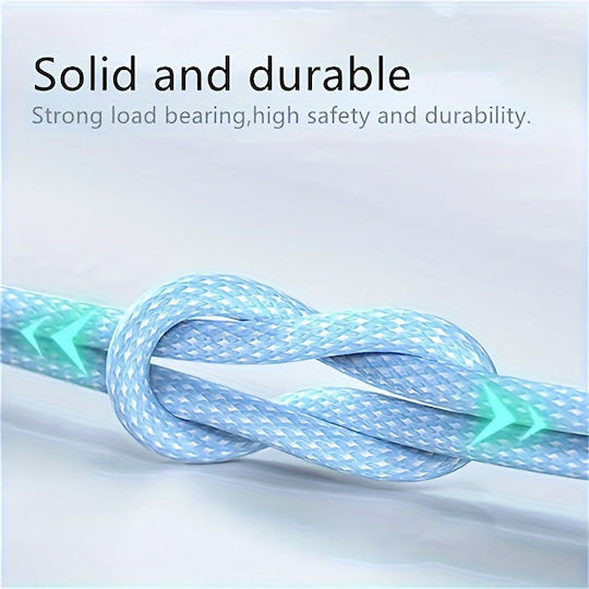 Techsuit Pcb114d USB 2.0 Kabel USB-C männlich - USB-C 60W Blau 1m