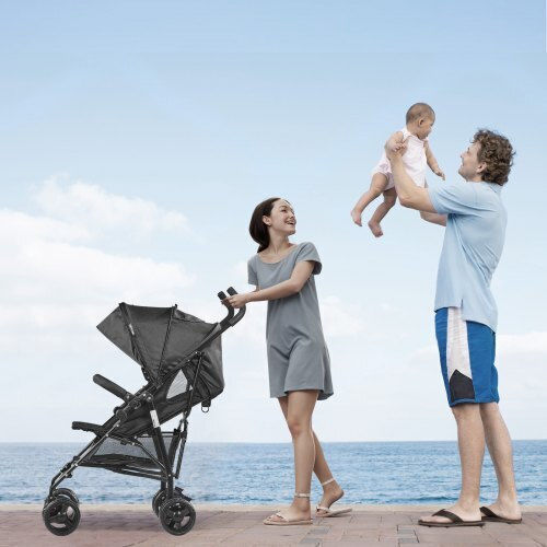 Vevor Umbrella Stroller Black 14.97kg