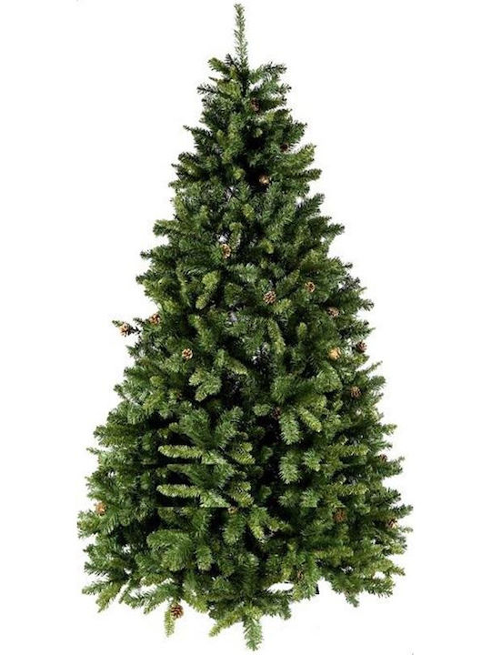 Christmas Tree Forest Pine with Pine Cones 240pcs Green