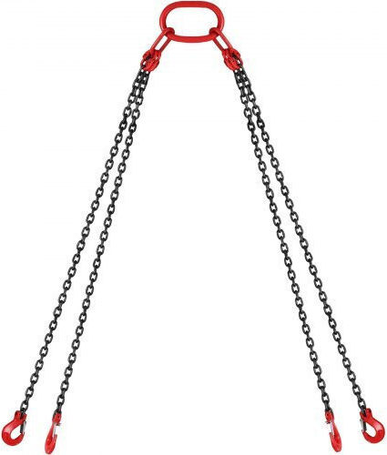 Vevor Lifting Chain 10ft 5/16" 5 Ton 4 Hooks 3msglt00000000001v0