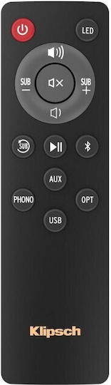 Klipsch R-50PM Αυτοενισχυόμενα Ηχεία με Bluetooth 120W (Ζεύγος) Μαύρα