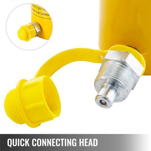 30t Hydraulic Hollow Piston Cylinder 50mm Heavy Duty Qjd30t50mmkxyy001v0