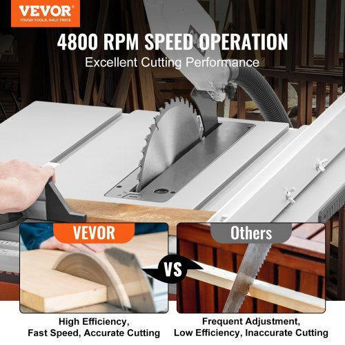 Vevor Bench Saw with Cutting Disc Diameter 254mm & Cutting Speed 4800rpm ZLXMGTJYZJOC27UZOV2