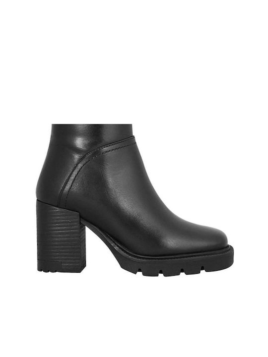 Gianna Kazakou Leather Women's Boots Black