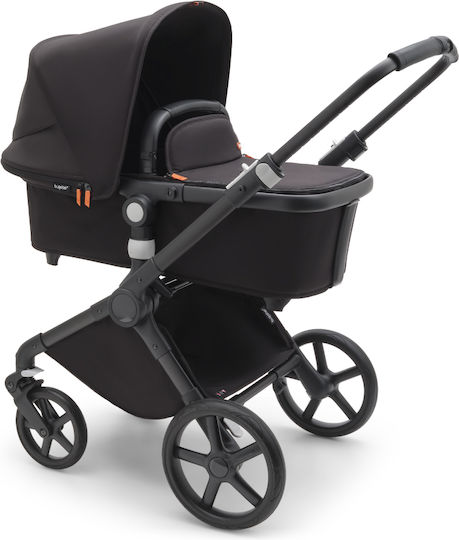 Bugaboo Fox Cub Ρυθμιζόμενο Καρότσι 2 σε 1 Kατάλληλο για Nεογέννητο Black/Midnight Black 9.6kg