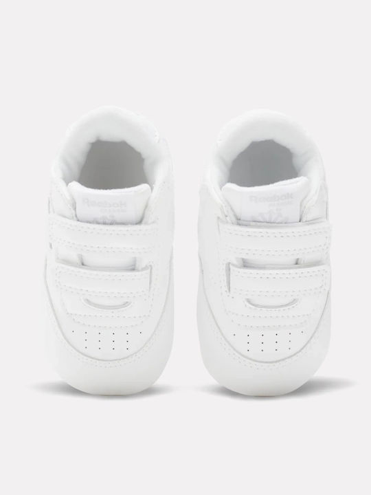 Reebok Βρεφικά Sneakers Αγκαλιάς Λευκά Club C Crib