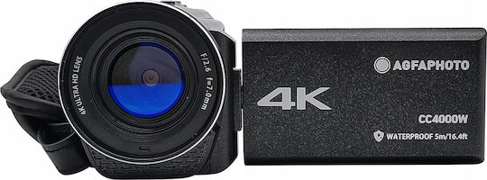 AgfaPhoto Видеокамера CC4000 Сензор CMOS Запис на Карта с памет с Екран 3"