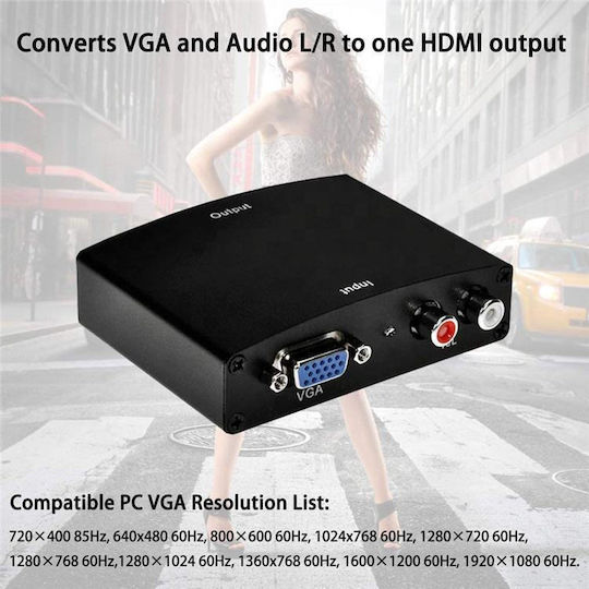 ATC Konverter VGA männlich zu VGA weiblich 1Stück 02.004.0032