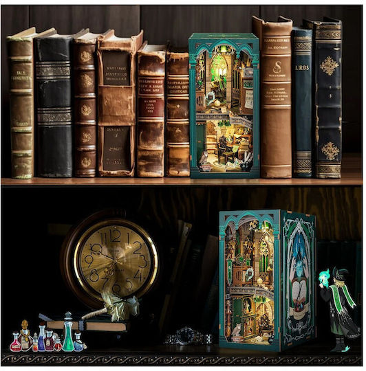 Cutebee Παιχνίδι Κατασκευών Ξύλινo Book Nook Kit Darkness Common Room DIY για Παιδιά 14+ Ετών