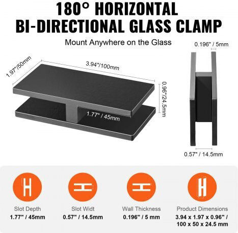 Vevor BLZJHSZFX4PCO6SWDV0 Αναλώσιμα Εργαλείων Σετ 4τμχ
