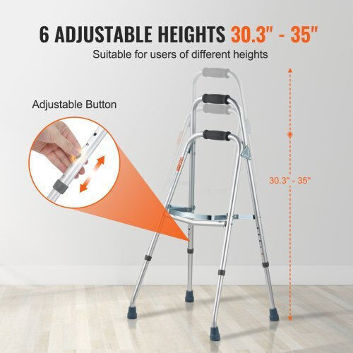Vevor Foldable Aluminum Walker
