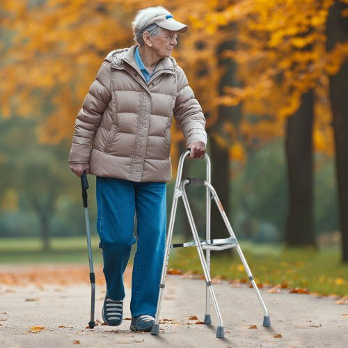 Vevor Foldable Aluminum Walker