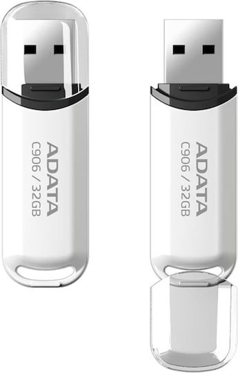 Adata C906 64GB USB 2.0 Stick White