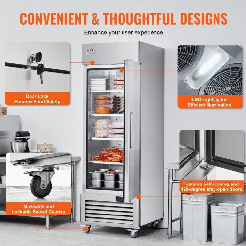 Vevor Commercial Freezer 570lt