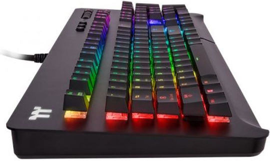 Thermaltake Level 20 GT RGB Gaming Mechanische Tastatur mit Razer Grün Schaltern und RGB-Beleuchtung (Englisch US)