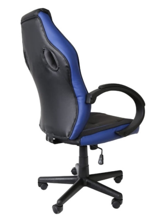 Platinet Indianapolis Καρέκλα Gaming Δερματίνης Μπλε