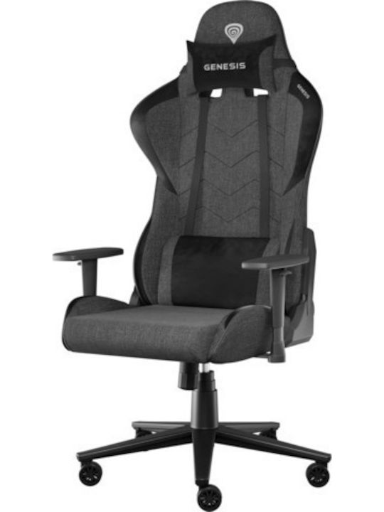 Genesis Nitro 550 G2 Artificial Leather Gaming Chair with Adjustable Arms Black