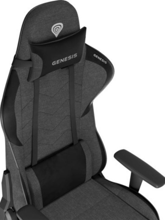 Genesis Nitro 550 G2 Artificial Leather Gaming Chair with Adjustable Arms Black
