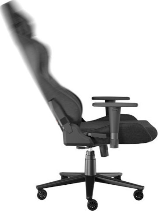 Genesis Nitro 550 G2 Artificial Leather Gaming Chair with Adjustable Arms Black