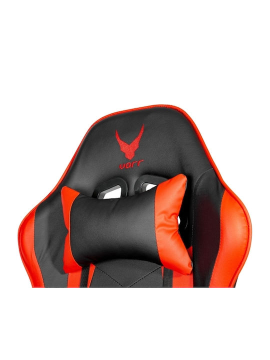 Platinet Varr VGCZB Καρέκλα Gaming Δερματίνης Μαύρο / Κόκκινο