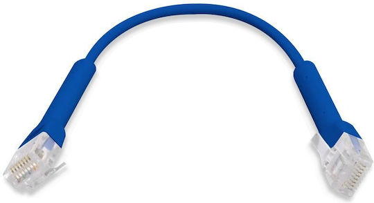 Ubiquiti U/UTP Kat.6 (Gigabit) Netzwerkkabel Ethernet 0.1m Schwarzes