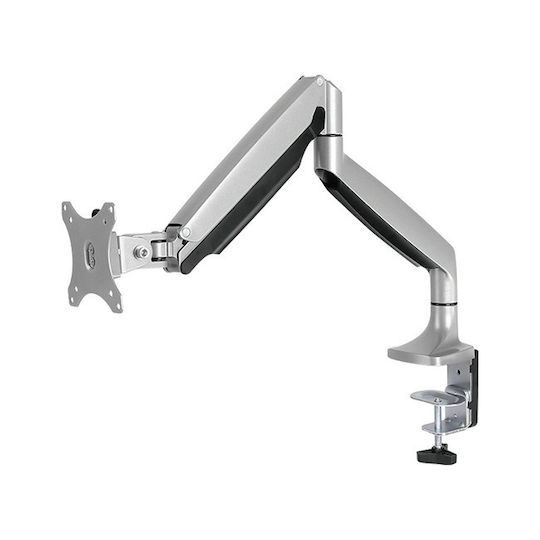 LogiLink Suport Birou Monitor până la 32" cu Braț Argintie (BP0042)