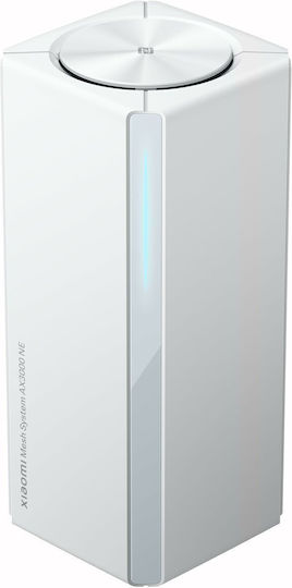 Xiaomi Mesh System AX3000 Access Point Wi‑Fi 6 Dual Band (2.4 & 5GHz) Λευκό