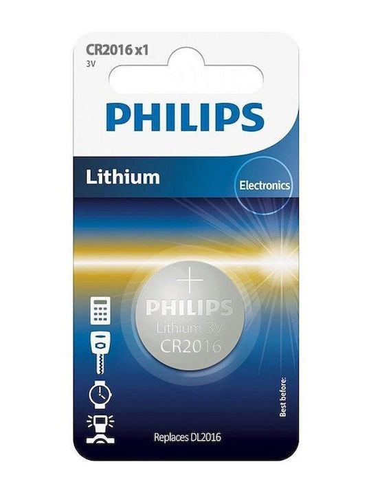 Philips CR2016 Lithium-Batterie