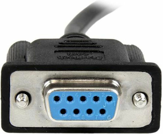 StarTech Cable RS232 9-pin female to RS232 9-pin female 2m (SCNM9FF2MBK) 1pcs