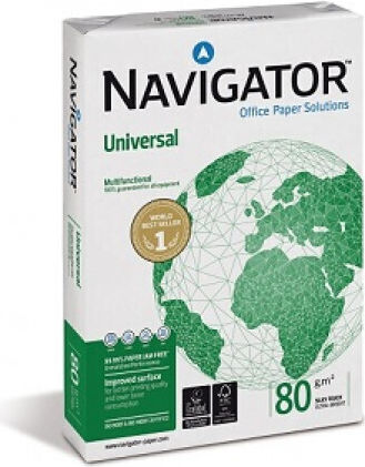 Navigator Universal Χαρτί Εκτύπωσης A4 80gr/m² 500 φύλλα 162040078080-00