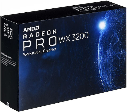 AMD Radeon Pro WX 3200 4GB GDDR5 Κάρτα Γραφικών