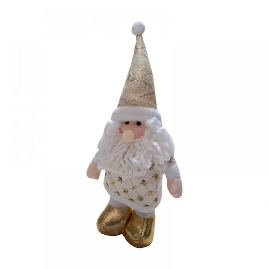 Plüsch Dekorativer Weihnachtsmann Goldς