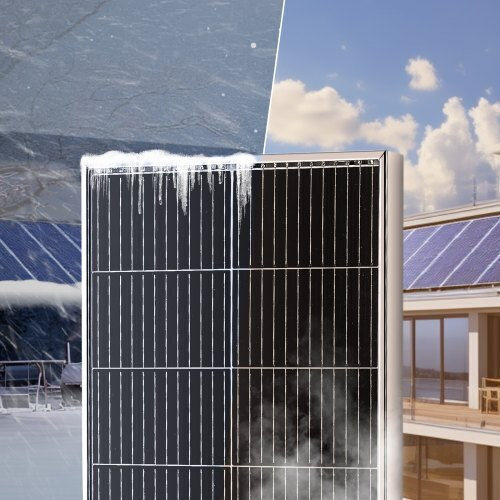 Vevor GDSDJTYNBDJGBIR76V9 Monocrystalline Solar Panel 200W 12V 1095x450x29mm