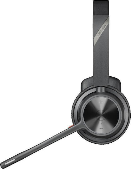 Poly Voyager Surround 85 Ασύρματα On Ear Multimedia Ακουστικά με μικρόφωνο και σύνδεση Bluetooth / USB-C