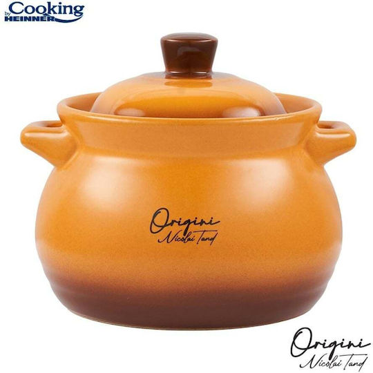 Heinner Nicolai Tand Dutch Oven Round Ceramic 12x11cm 1pcs