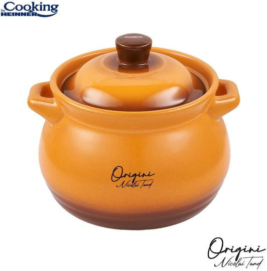 Heinner Nicolai Tand Dutch Oven Round Ceramic 12x11cm 1pcs