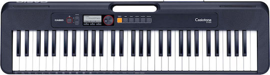 Casio Αρμόνιο CT-S200 Deluxe Set με 61 Πλήκτρα Τυπικής Αφής με Βάση, Ακουστικά, Σκαμπό και Αναλόγιο Μαύρο