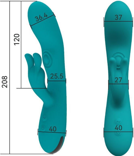 Armony Vibrator Iepurele Verde