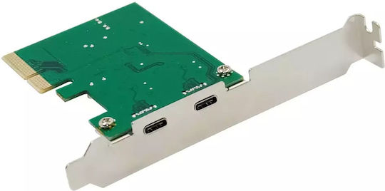 Conceptronic Κάρτα PCIe σε 2 θύρες Type-C