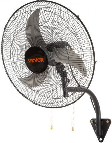 Vevor Wall Fan 70W 49cm Black