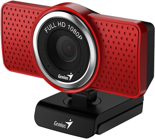 Genius Ecam 8000 Web-Kamera Full HD 1080p Rot 32200001407