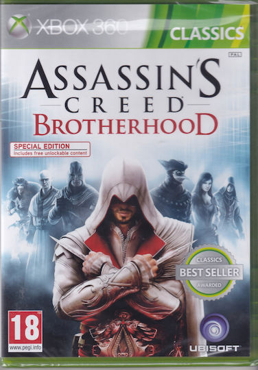 Assassin's Creed Brotherhood Hits Edition Xbox 360 Game